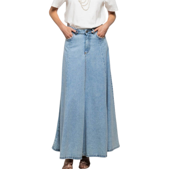 Gonna lunga Altea Denim ALTEA 3 DENIM GOD SAVE DENIM 