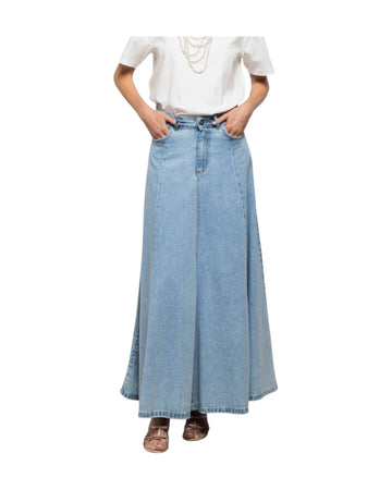 Gonna lunga Altea Denim ALTEA 3 DENIM GOD SAVE DENIM 