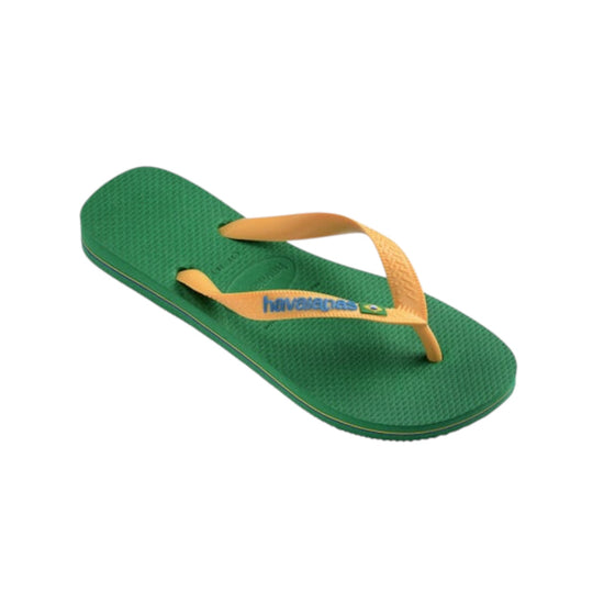 Havaianas Brasil Logo Green yesllow 64022000 GREEN YELLOW HAVAIANAS 