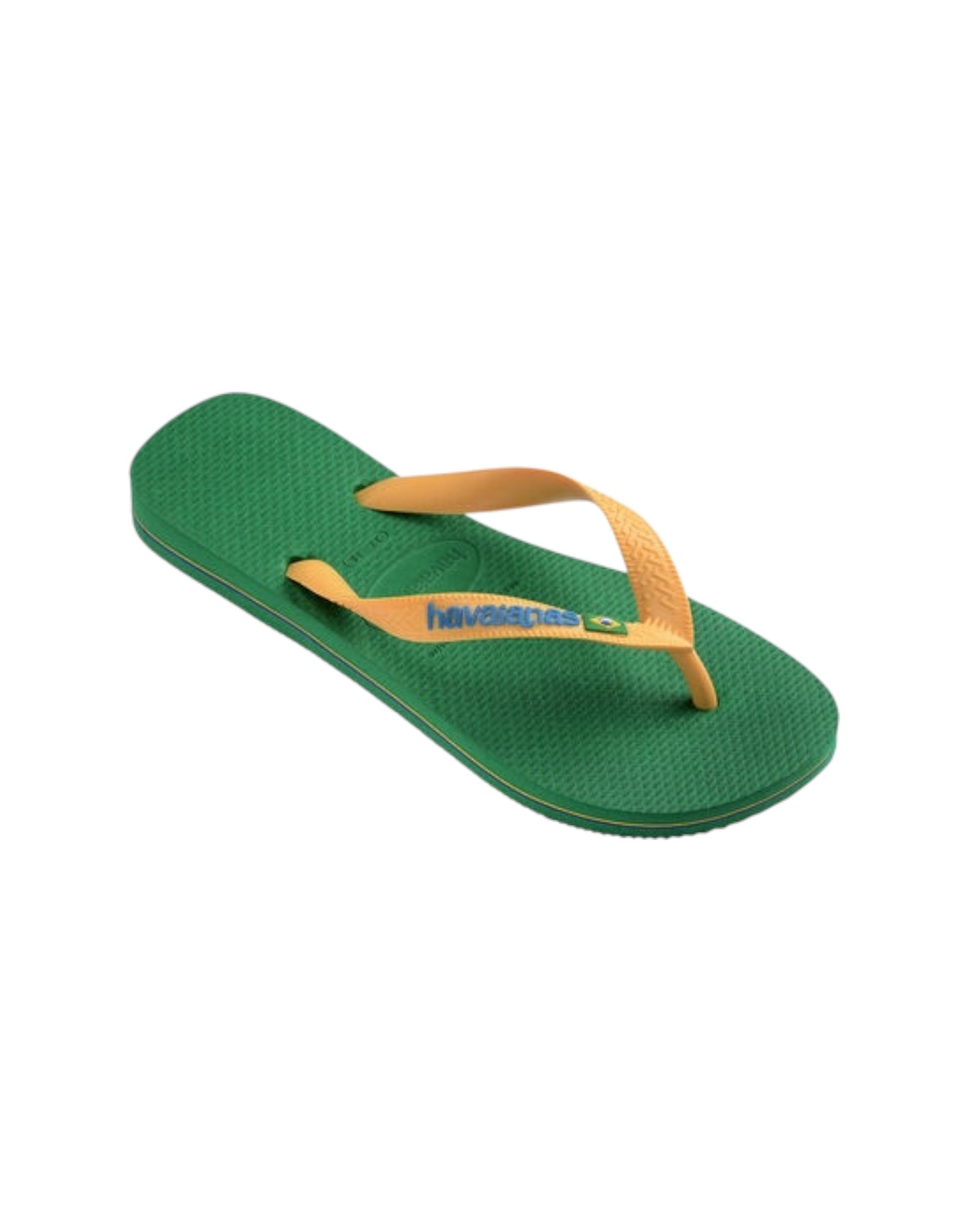 Havaianas Brasil Logo Green yesllow 64022000 GREEN YELLOW HAVAIANAS 
