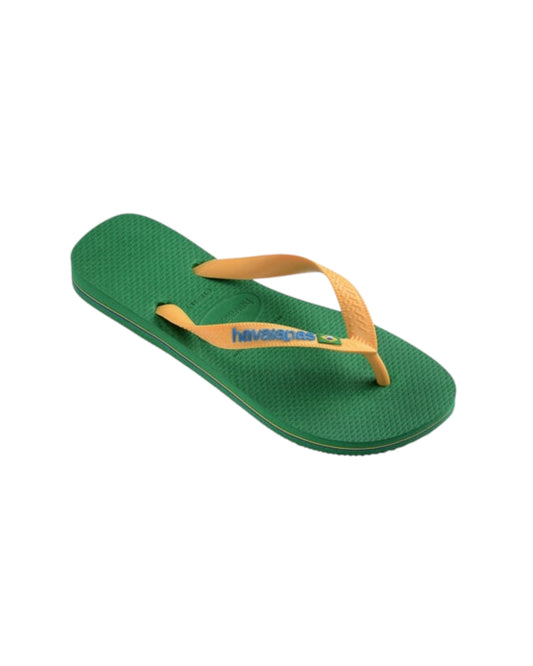 Havaianas Brasil Logo Green yesllow 64022000 GREEN YELLOW HAVAIANAS 