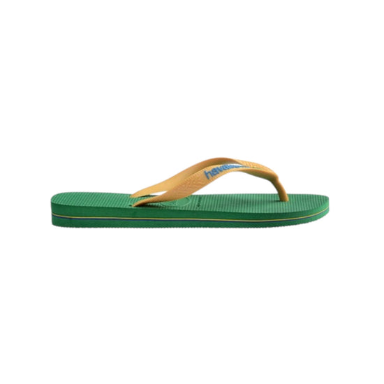 Havaianas Brasil Logo Green yesllow 64022000 GREEN YELLOW HAVAIANAS 