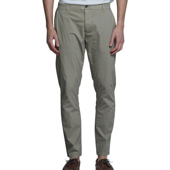 Pantalone Chino in popeline stretch Taupe BLAKE POP222 IMPURE 