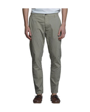 Pantalone Chino in popeline stretch Taupe