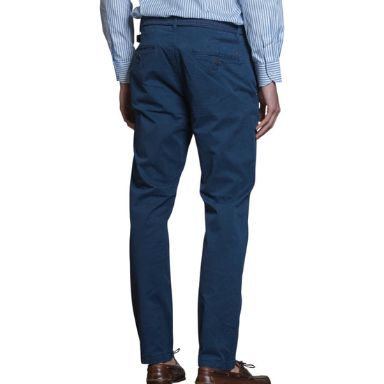 Pantalone chino in cotone stretch Blue BRYAN GABC27 IMPURE 