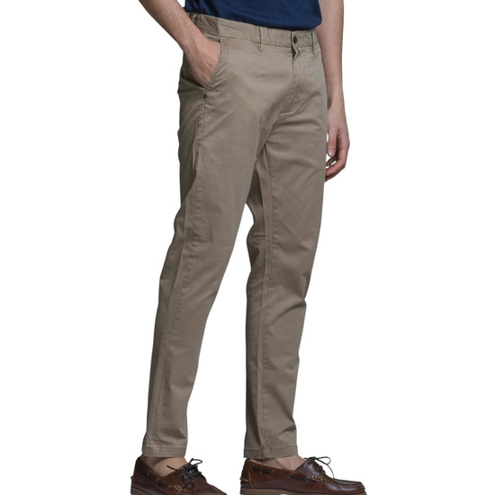 Pantalone Chino in cotone stretch Beige BRYAN GABC51 IMPURE 