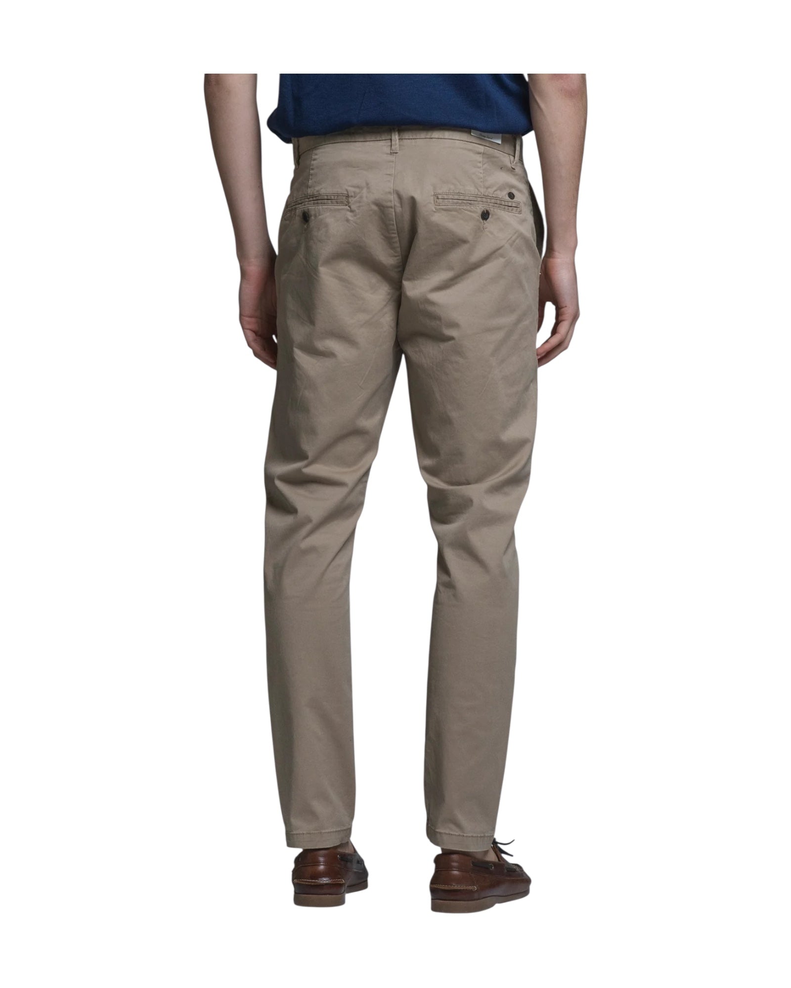 Pantalone Chino in cotone stretch Beige BRYAN GABC51 IMPURE 