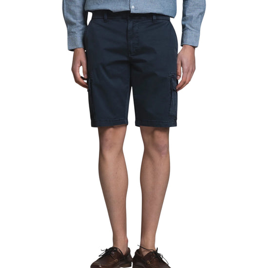 Bermuda Cargo in cotone stretch Navy DANNY GABC01 IMPURE 