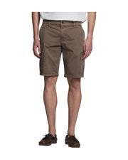 Bermuda Cargo in cotone stretch Mud