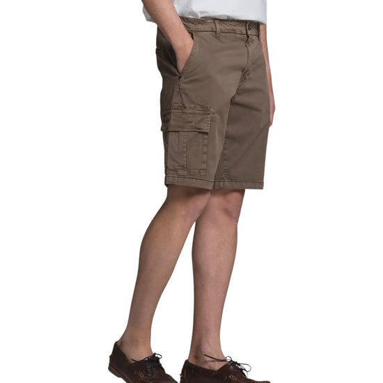 Bermuda Cargo in cotone stretch Mud DANNY GABC43 IMPURE 