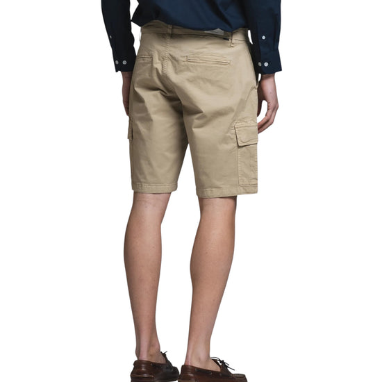 Bermuda Cargo in cotone stretch Desert DANNY GABC68 IMPURE 