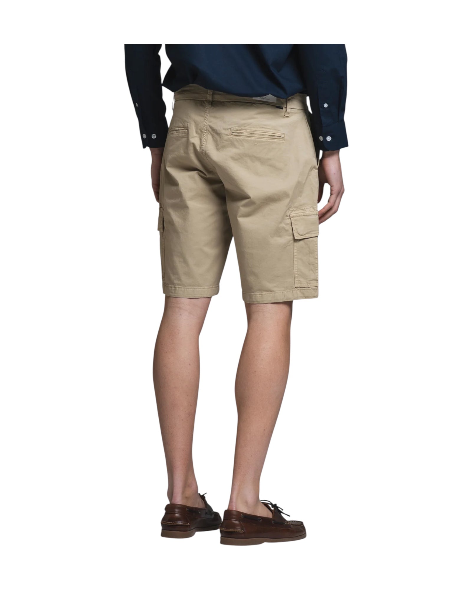 Bermuda Cargo in cotone stretch Desert DANNY GABC68 IMPURE 