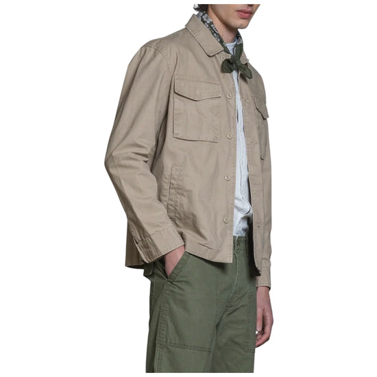 Overshirt in cotone Wash desert GATOR SLBC68 IMPURE 