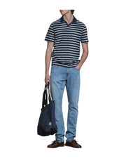 Borsa Joe in canvas Navy