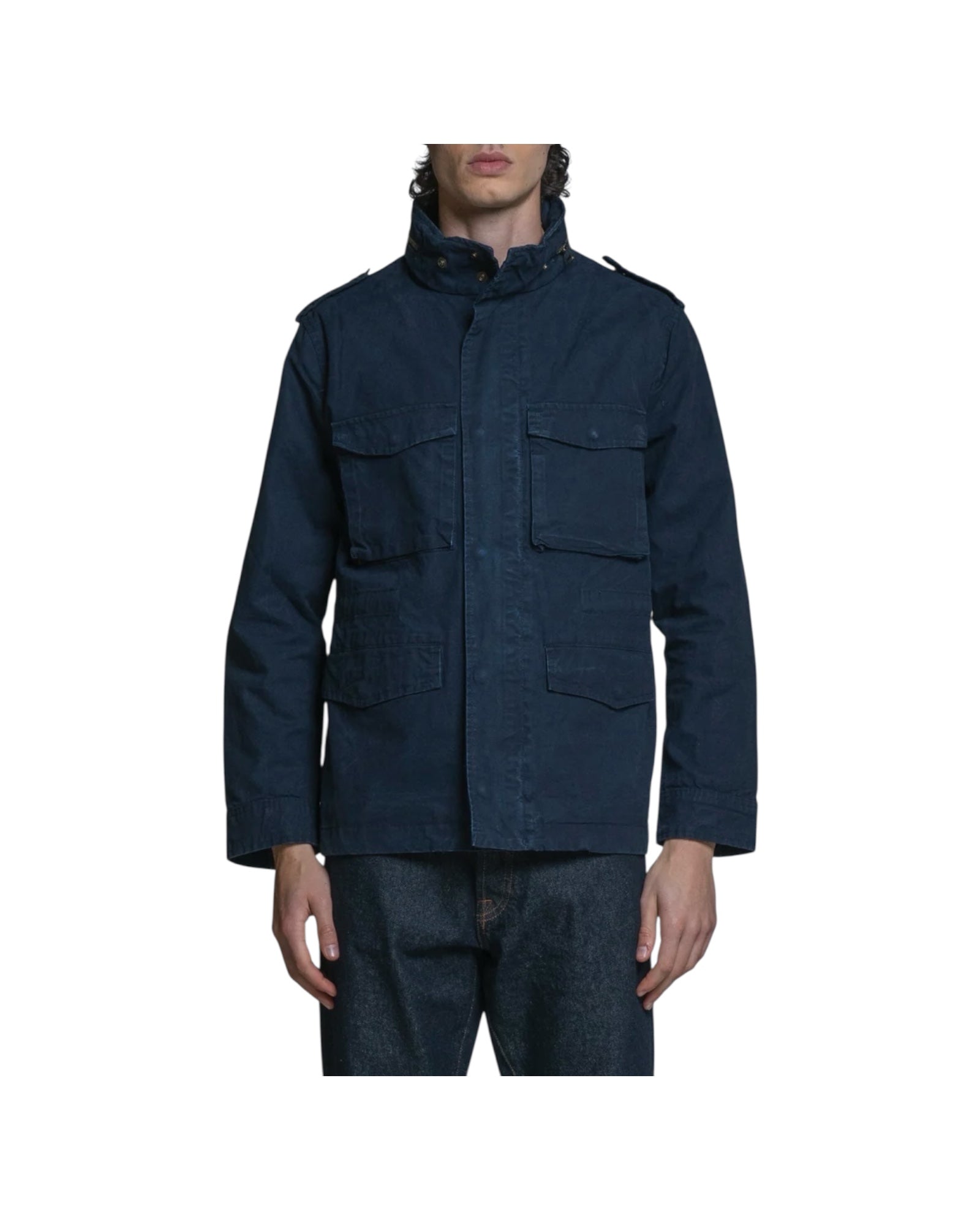 Field Jacket Wash navy KENT SLBC01 IMPURE 