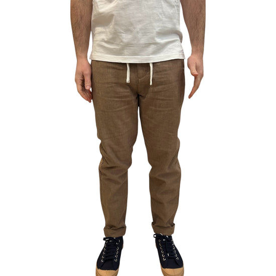 Pantalone misto misto Herringbone Mud MILES102 MLNC43 IMPURE 