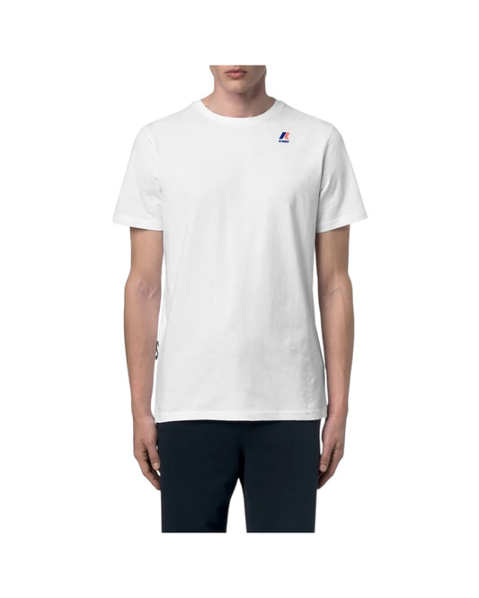 T-shirt traspirante con design ripiegabile White K7142KW 001 K-WAY 