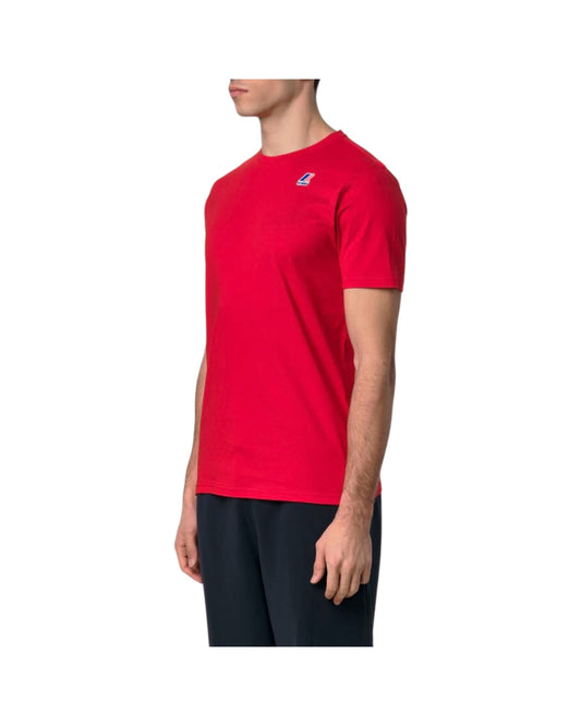 T-shirt traspirante con design ripiegabile Red K7142KW Q03 K-WAY 