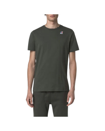 T-shirt traspirante con design ripiegabile Green blackish K7142KW WMR K-WAY 