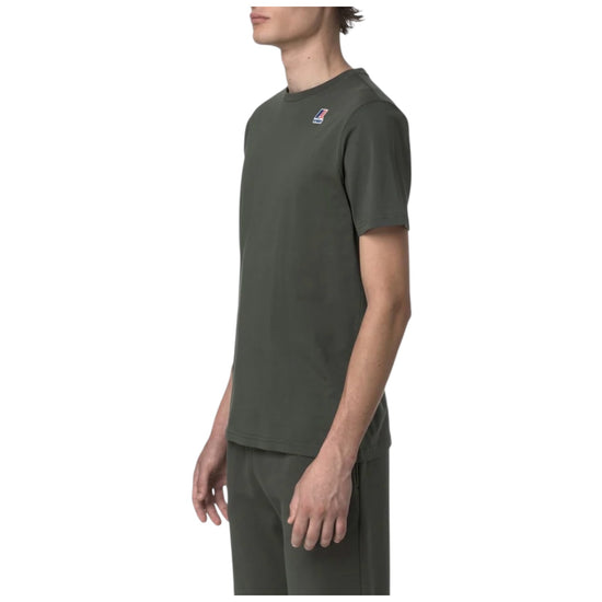 T-shirt traspirante con design ripiegabile Green blackish K7142KW WMR K-WAY 