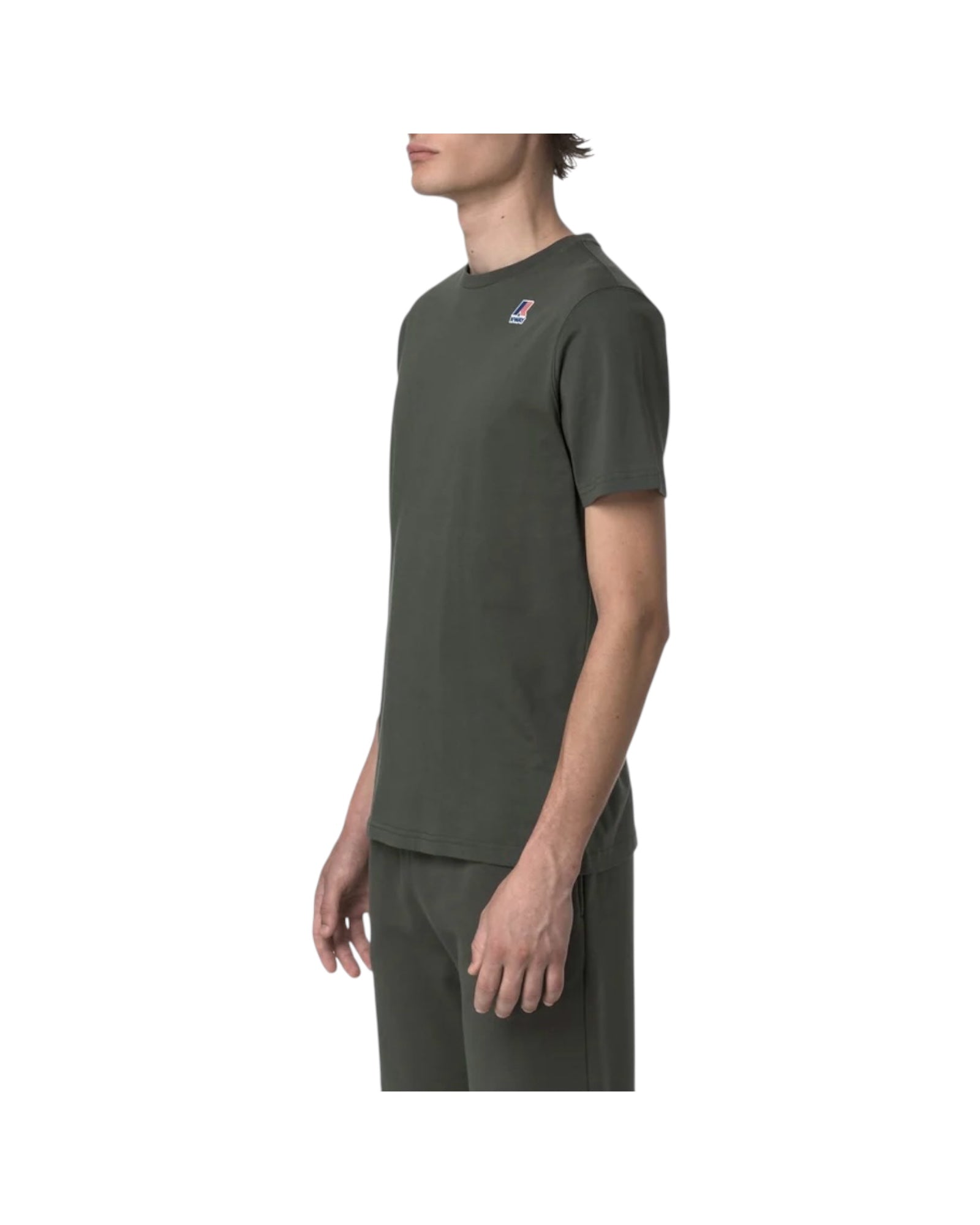 T-shirt traspirante con design ripiegabile Green blackish K7142KW WMR K-WAY 