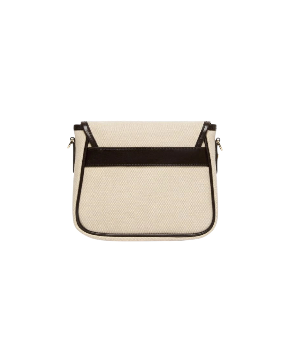 Borsa a tracolla piccola in canvas e pelle Corda AGAP 001 MAX MARA WEEKEND 