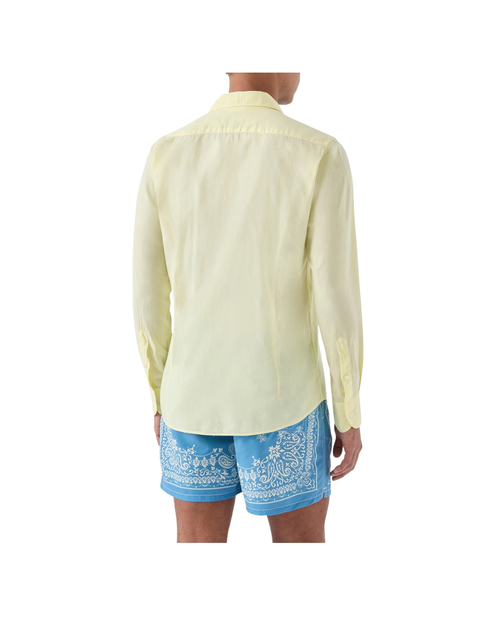 Camicia Chemise in cotone voile burro LCM0001 00024L MC2 SAINT BARTH 