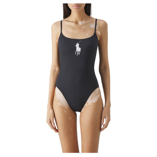 Costume intero Big pony Black 21654304 BLACK RALPH LAUREN 