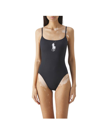 Costume intero Big pony Black 21654304 BLACK RALPH LAUREN 