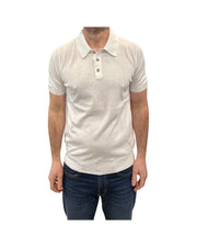 Polo in cotone Crepe Latte
