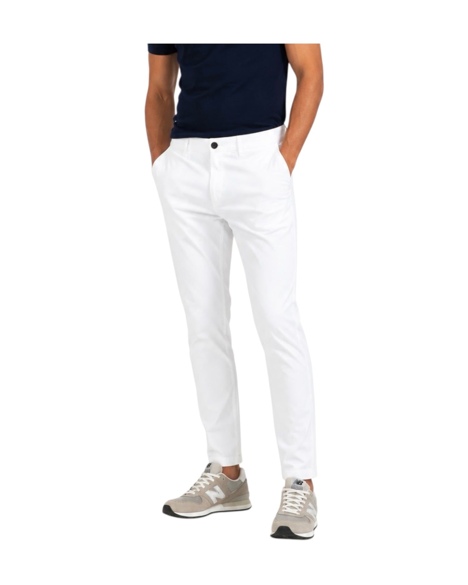 Pantalone Chino Bianco DFP01 BIANCO RE.VI.VAL 