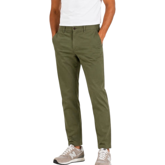 Pantalone Chino Verde militare DFP01 VERDE MILITARE RE.VI.VAL 