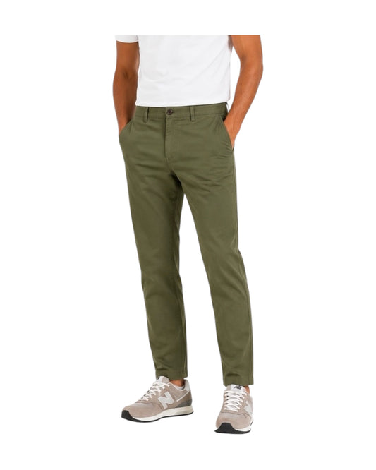 Pantalone Chino Verde militare DFP01 VERDE MILITARE RE.VI.VAL 