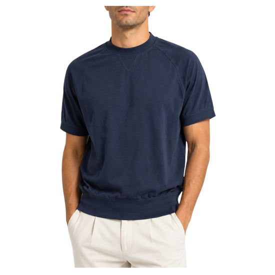 T-Shirt taglio felpa Denim WA0073 DENIM RE.VI.VAL 