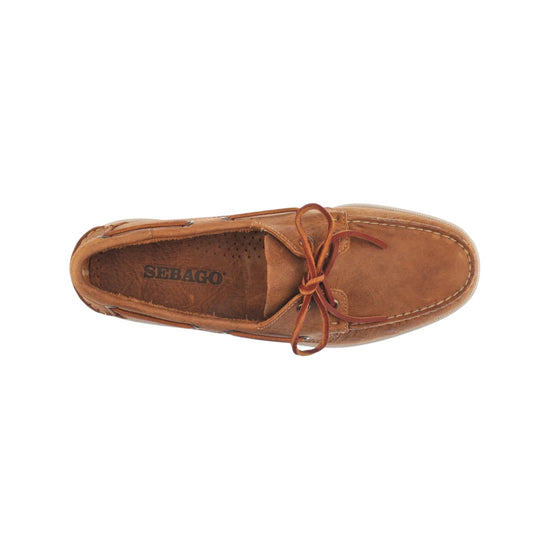 Docksider Portland Crazy Horse Brown Tan 70015H0 912 SEBAGO 