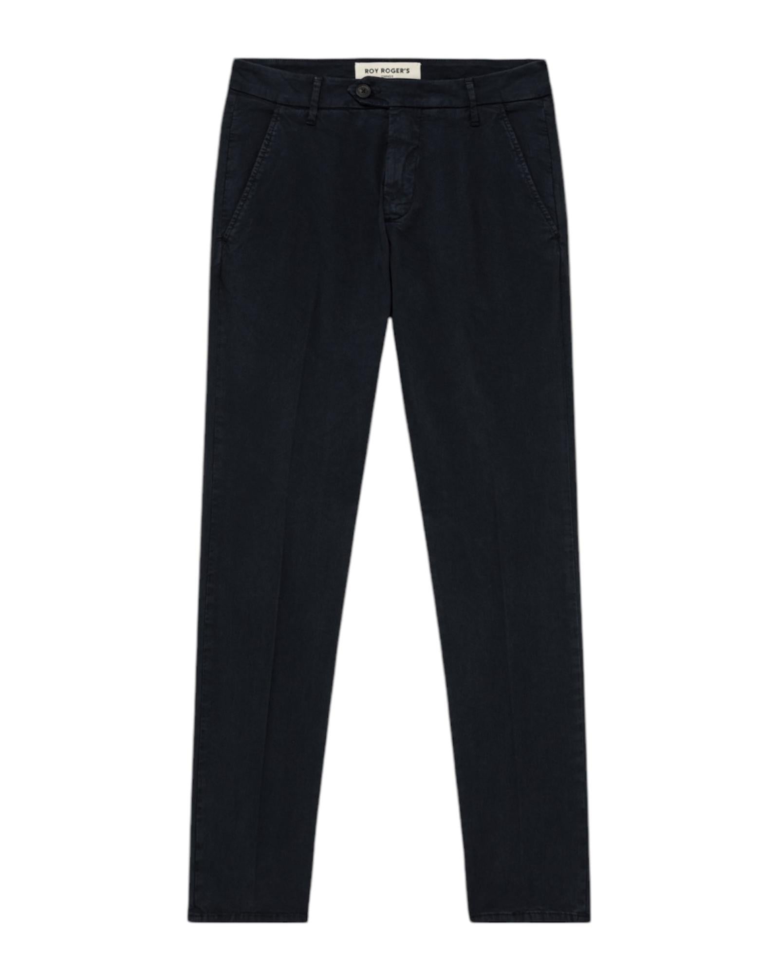 Pantalone New Rolf Blue navy RRU013P0370127 C0048 ROY ROGER'S 