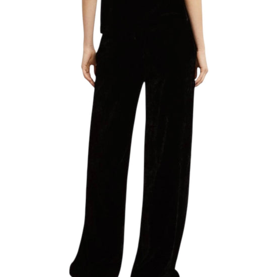 Pantalone palazzo fluido Nero RXE TP9921 NERO OTTOD'AME 