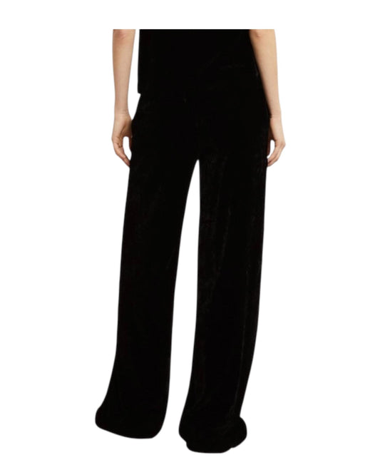 Pantalone palazzo fluido Nero RXE TP9921 NERO OTTOD'AME 