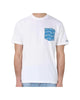 T-shirt in cotone con taschino stampa gin