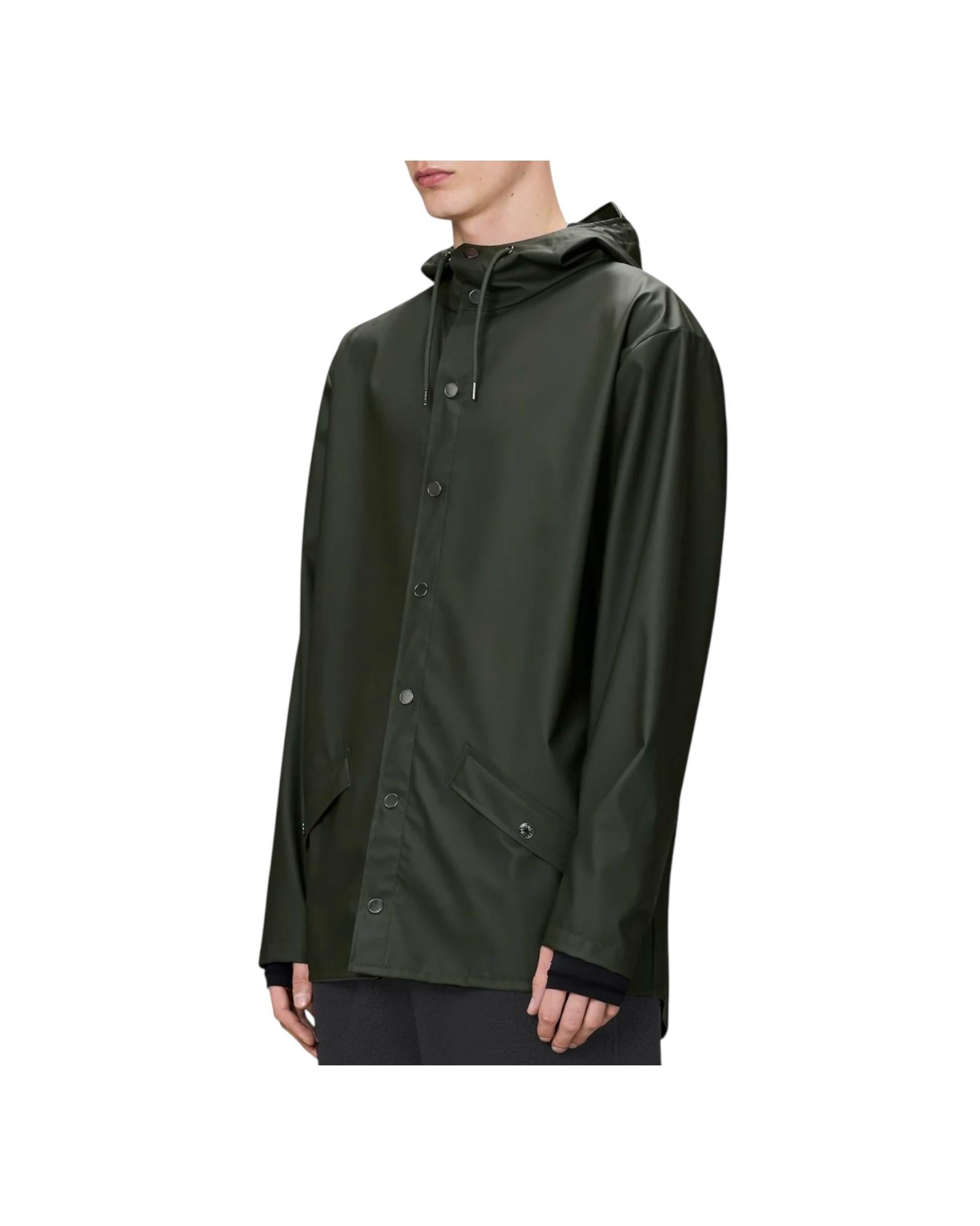 Giacca antipioggia Unisex Green RA12010 GREEN RAINS 