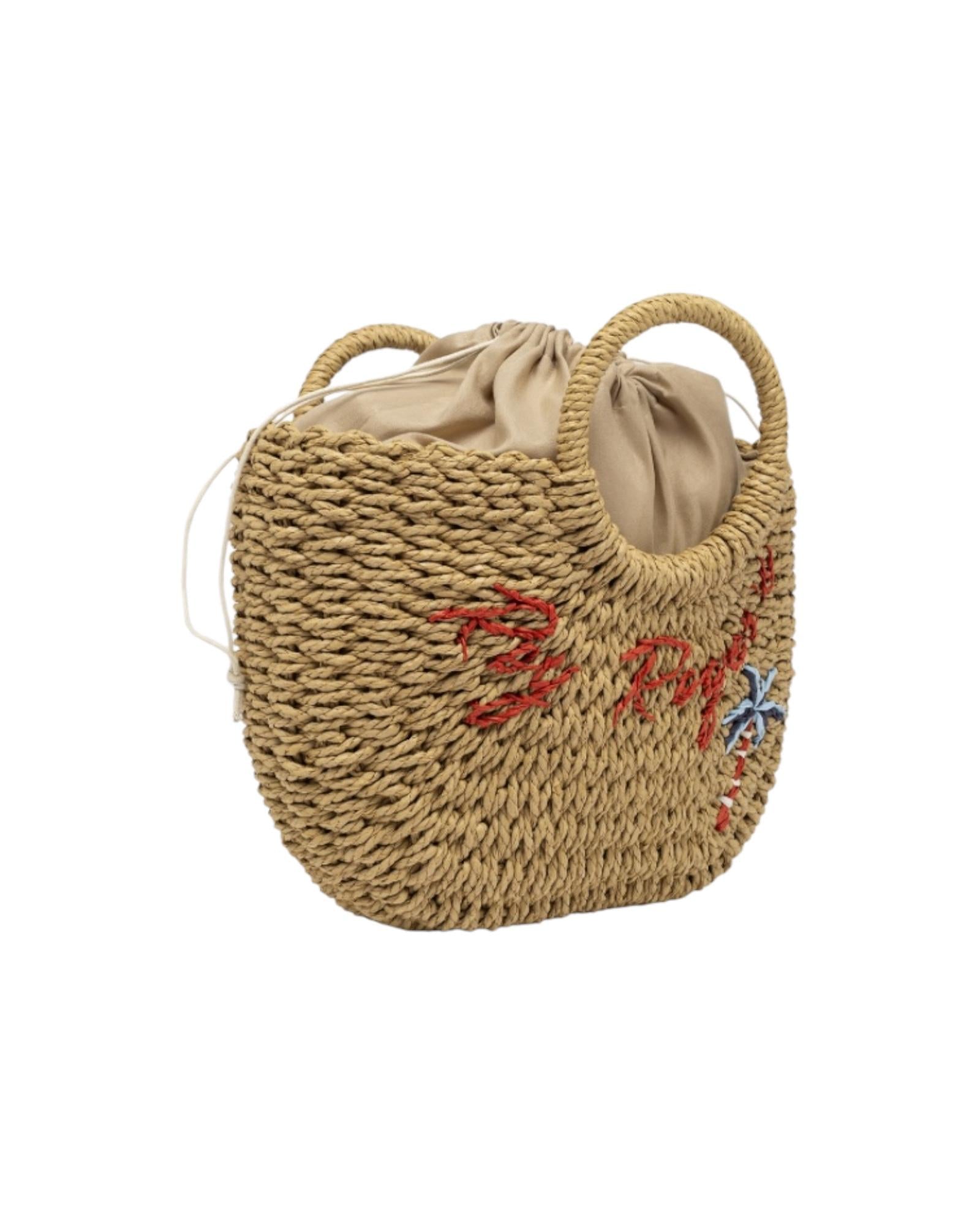 Borsa in carta intrecciata Natural RND90344CS52XXXX C0089 ROY ROGER'S 
