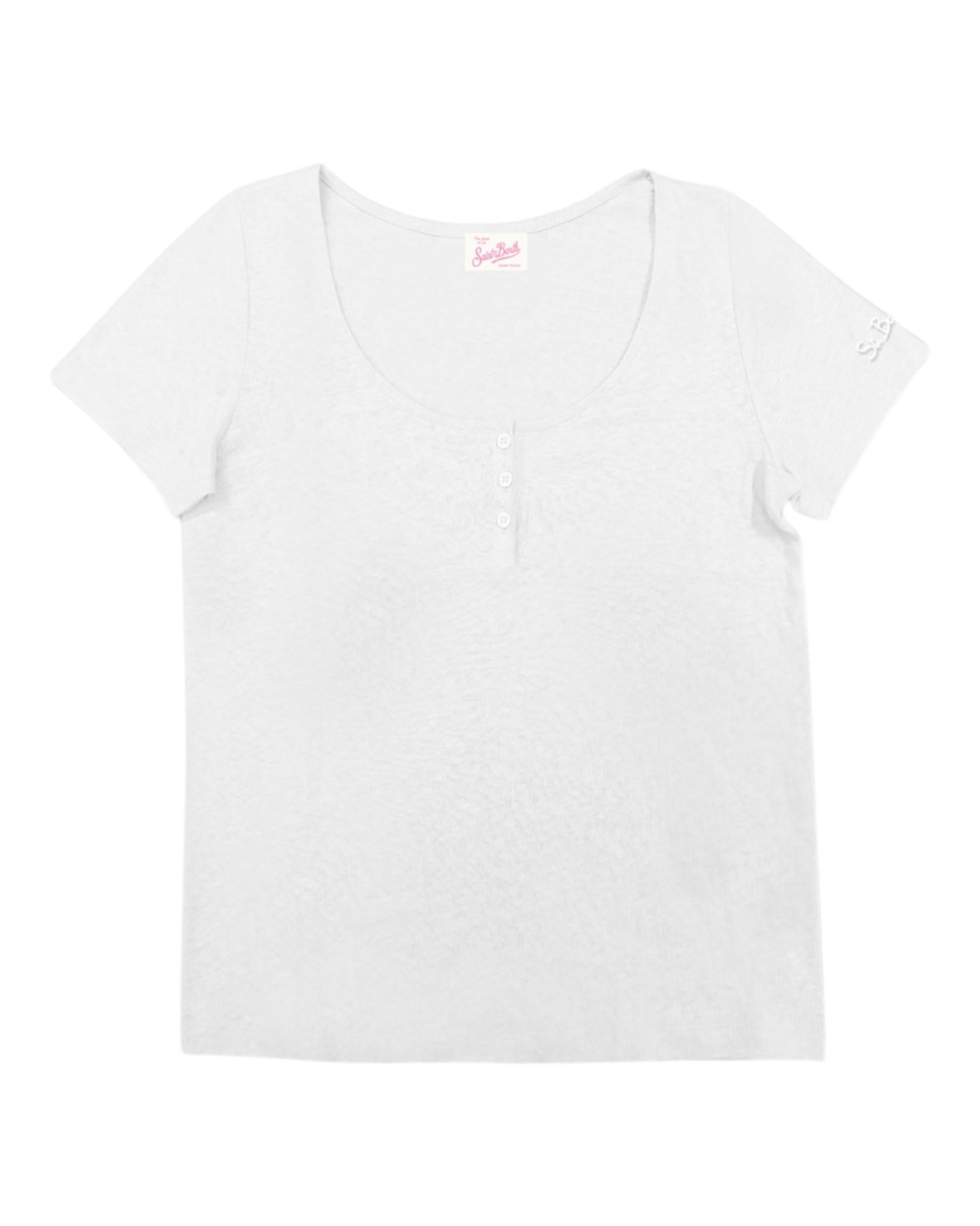 T-Shirt Belen white BLN0001 00136H MC2 SAINT BARTH 