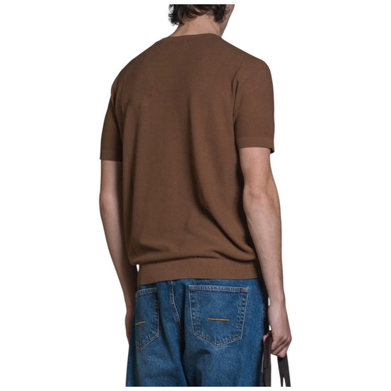 Maglia in cotone leggero Chocolate JARED CTN157 IMPURE 