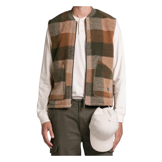 Gilet Terry Military check TERRY CHECK MWB246 IMPURE 