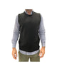 Gilet girocollo in lana Bosco