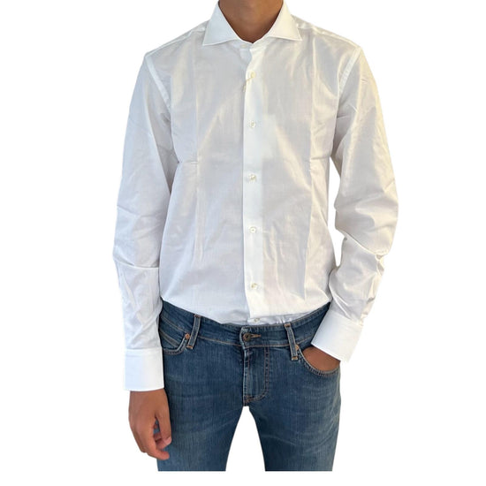 Camicia Uomo in cotone armaturato Bianco 2798SS35TS0209 001 MONTESANTO 