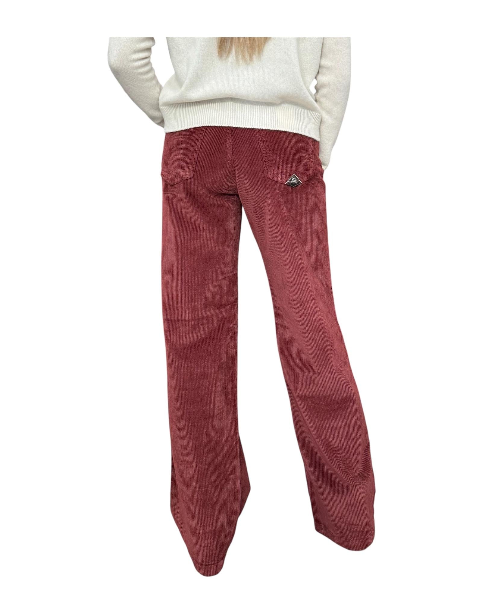 Pantalone Flare in velluto Read Pum RND091P3290112 C0161 ROY ROGER'S 