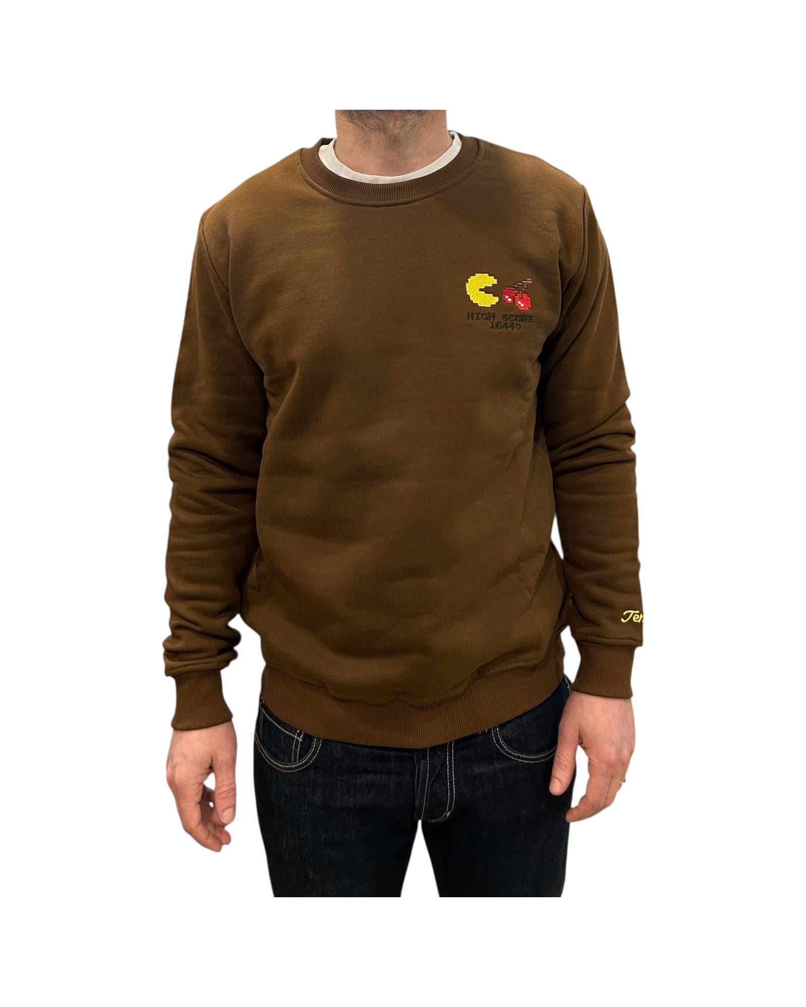 Felpa giricollo Cioccolato TMPAC40 CIOCCOLATO Tematico