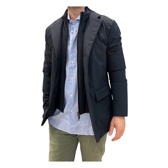 Cappotto Adam Blu navy A313ADAM640N053 799 AT.P.CO 