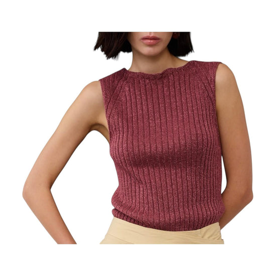 Maglia Lurex Malva M21 913 12 FLOOR 